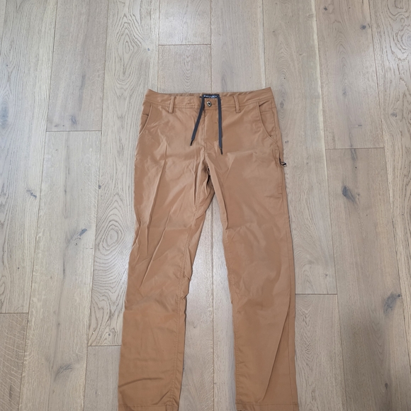 686 Men's Everywhere Pant Slim Fot 34/32 Tan - Picture 1 of 3